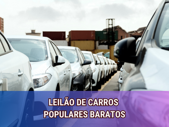 Leilão de Carros Populares Baratos